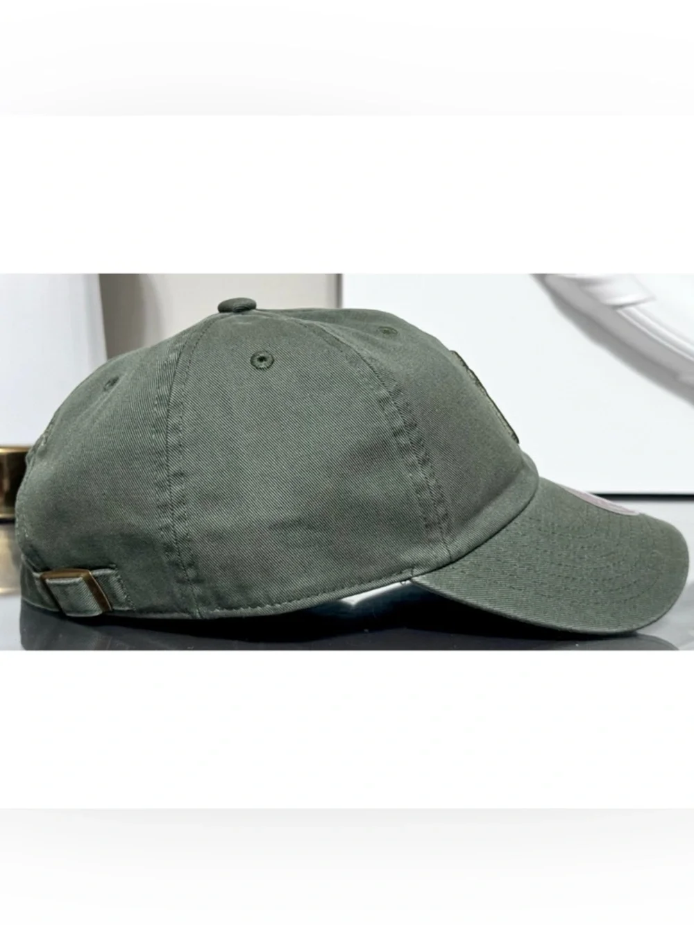 Mitchell & Ness MLB NY Yankees Tonal Logo‎ Dad Hat, MOSS GREEN